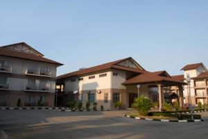 una representación del exterior de un hotel en Hotel Seri Malaysia Pulau Pinang, en Bayan Lepas