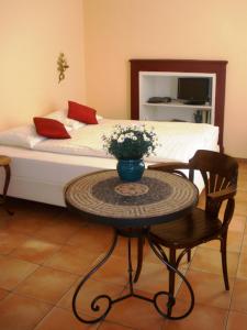 Letto o letti in una camera di Casa Gialla B&B