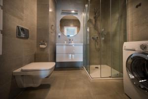 Kúpeľňa v ubytovaní Apartament w Piszu