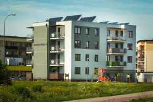 Budova, v ktorej sa apartmán nachádza