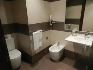 Koupelna v ubytování Hotel Río Hortega