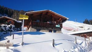 Steigerhütte v zimě