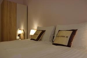 Posteľ alebo postele v izbe v ubytovaní Diana Apartments Karlovy Vary