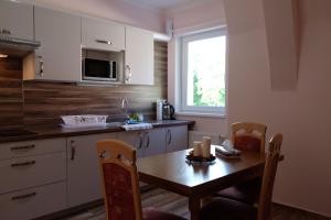 Kuchyňa alebo kuchynka v ubytovaní Diana Apartments Karlovy Vary