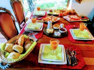 Ontbijt beschikbaar voor gasten van Ferienwohnungen Willrich