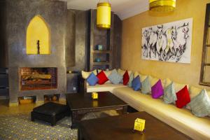 Posezení v ubytování Essaouira Lodge