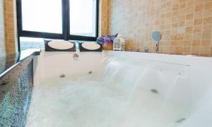 Koupelna v ubytování Lavender Inn USJ