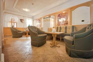 Χώρος καθιστικού στο Mountain B&B - La Scalira