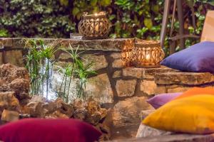 Zahrada ubytování Villa Lazzari B&B Tra i due Mari