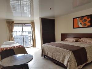 Postel nebo postele na pokoji v ubytování Hotel Castellana Group