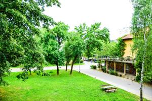 Vonkajšia záhrada v ubytovaní Apartman Gita Zagreb