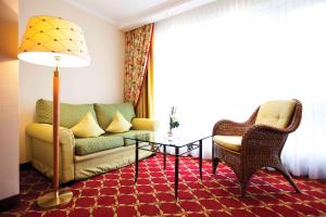 Posezení v ubytování Hotel Restaurant Waldsägmühle