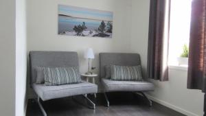 Posezení v ubytování Hedenstugan B&B Hotel