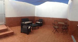Posezení v ubytování Casa Claudia