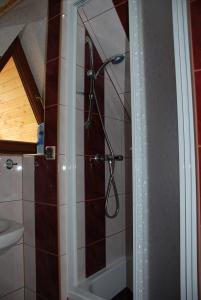 Kúpeľňa v ubytovaní Domek Na Wierchu i Apartament na Wierchu