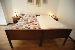 Postel nebo postele na pokoji v ubytování Agriturismo Stella Orobica