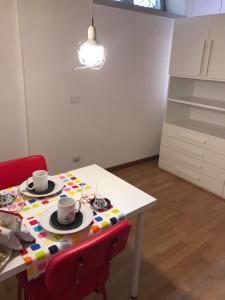 Kuchyň nebo kuchyňský kout v ubytování MyRoom Città Alta 1