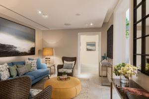 Uma área de estar em Spicers Potts Point