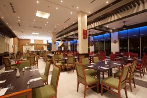 مطعم أو مكان آخر لتناول الطعام في Hotel Seri Malaysia Lawas