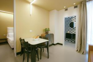 Кровать или кровати в номере Residence Terminus