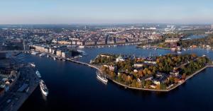 Linna Stockholm üldine vaade või majutusasutusest Hotel Skeppsholmen, Stockholm, a Member of Design Hotels pildistatud vaade
