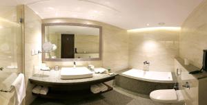 Koupelna v ubytování Samanvay Boutique Hotel
