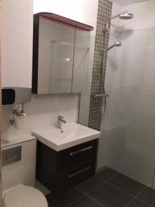 A bathroom at AAA Fewo Bad Kleinkirchheim