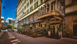 Budova, kde se hotel nachází