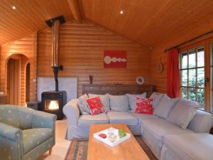 Istumisnurk majutusasutuses Chalet in Stavelot near Forest Retreat