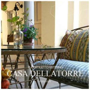 Posezení v ubytování Casa Dellatorre