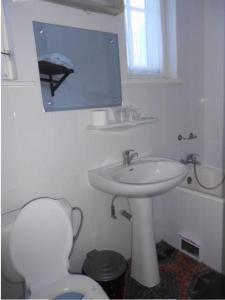 Koupelna v ubytování Hotel Tantzi