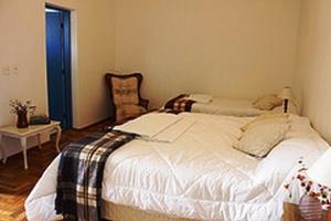 Cama o camas de una habitación en Hotel Fazenda Caco de Cuia