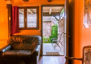 Posezení v ubytování Chambre d'Hôtes chez Nadine Hamm