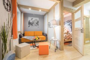Posedenie v ubytovaní Apartamenty Rockus LUX & SPA Zakopane