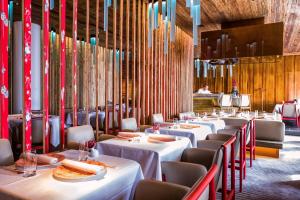 Restoran või mõni muu söögikoht majutusasutuses The Alpina Gstaad