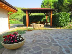 Zahrada ubytování Villa Pasini