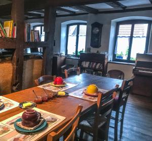 Posezení v ubytování Chambre d'Hôtes chez Nadine Hamm