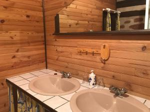 Koupelna v ubytování Chambre d'Hôtes chez Nadine Hamm