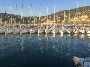 Un montón de barcos están atracados en el agua. en La Terrazza al tramonto CITRA, en Lerici 34 fotos más