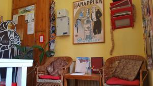 Зона вітальні в Hostel Merlin