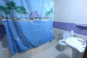 Koupelna v ubytování Hotel Naher El Founoun