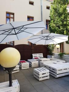 Αίθριο ή υπαίθριος χώρος στο Aparthotel W Pałacu