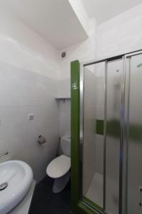 Kúpeľňa v ubytovaní Hotel Soudek
