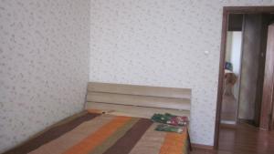 トムスクにあるApartment on Michurinaのベッドルーム1室(ベッド1台付)