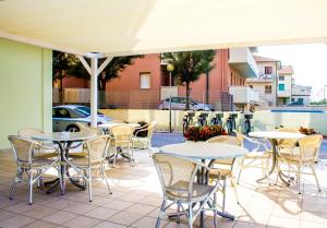 Balkón nebo terasa v ubytování Hotel Caravel