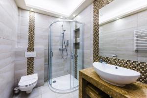 Łazienka w obiekcie Grein Hotel