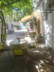 Patio nebo venkovní prostory v ubytování Marinja Studio