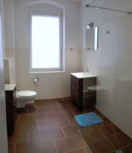 Ванная комната в Ferienwohnungen Haus Sarah