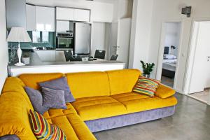 Kuchyň nebo kuchyňský kout v ubytování Apartment Mira II