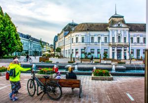 Korona Hotel tesisinde konaklayan konuklar